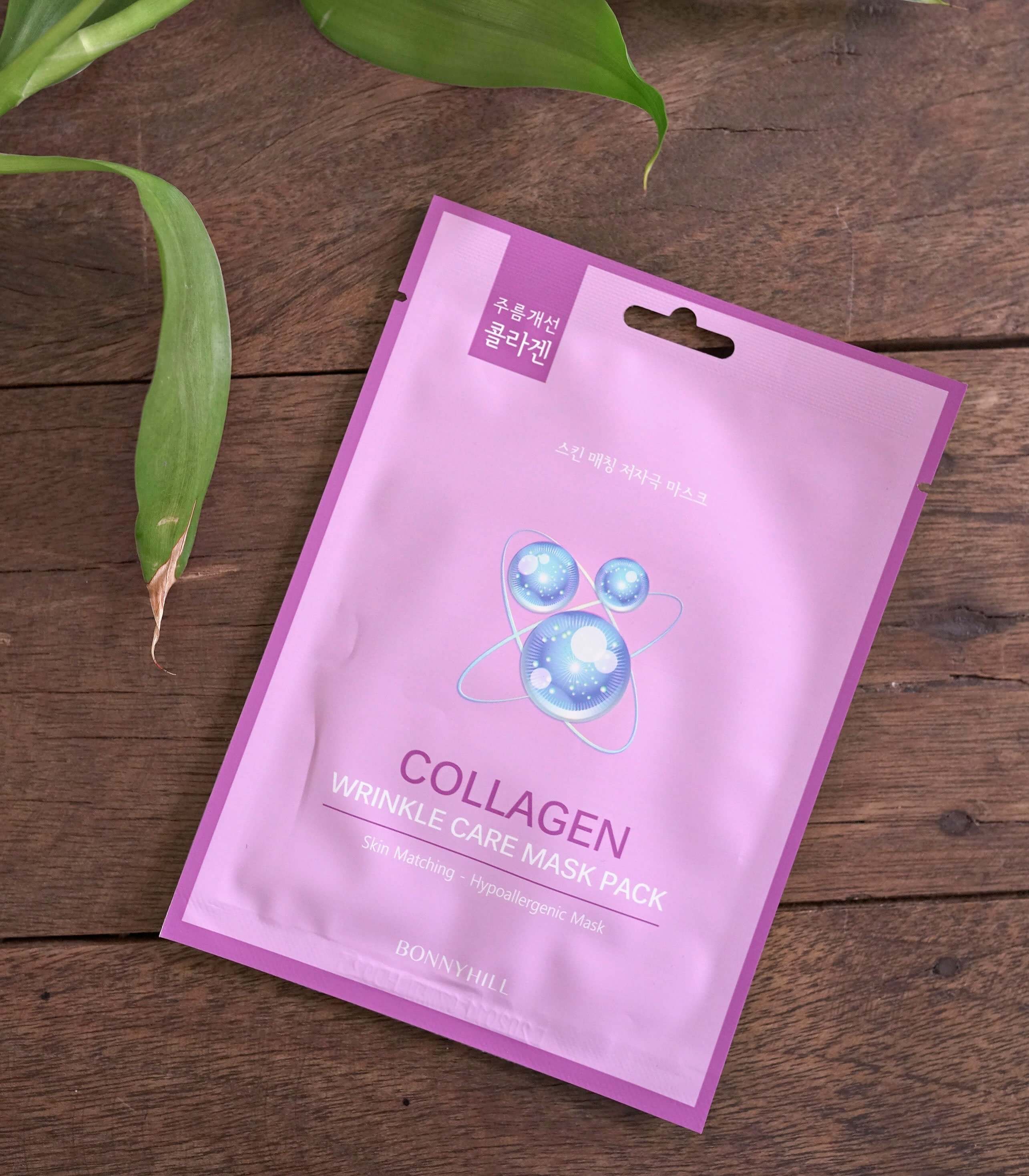 BONNYHILL,Collagen Wrinkle Care Mask Pack,มาส์กBONNYHILL,Collagen Wrinkle Care Mask PackkรีวิCollagen Wrinkle Care Mask Packราคา.บอนนี่ฮีล