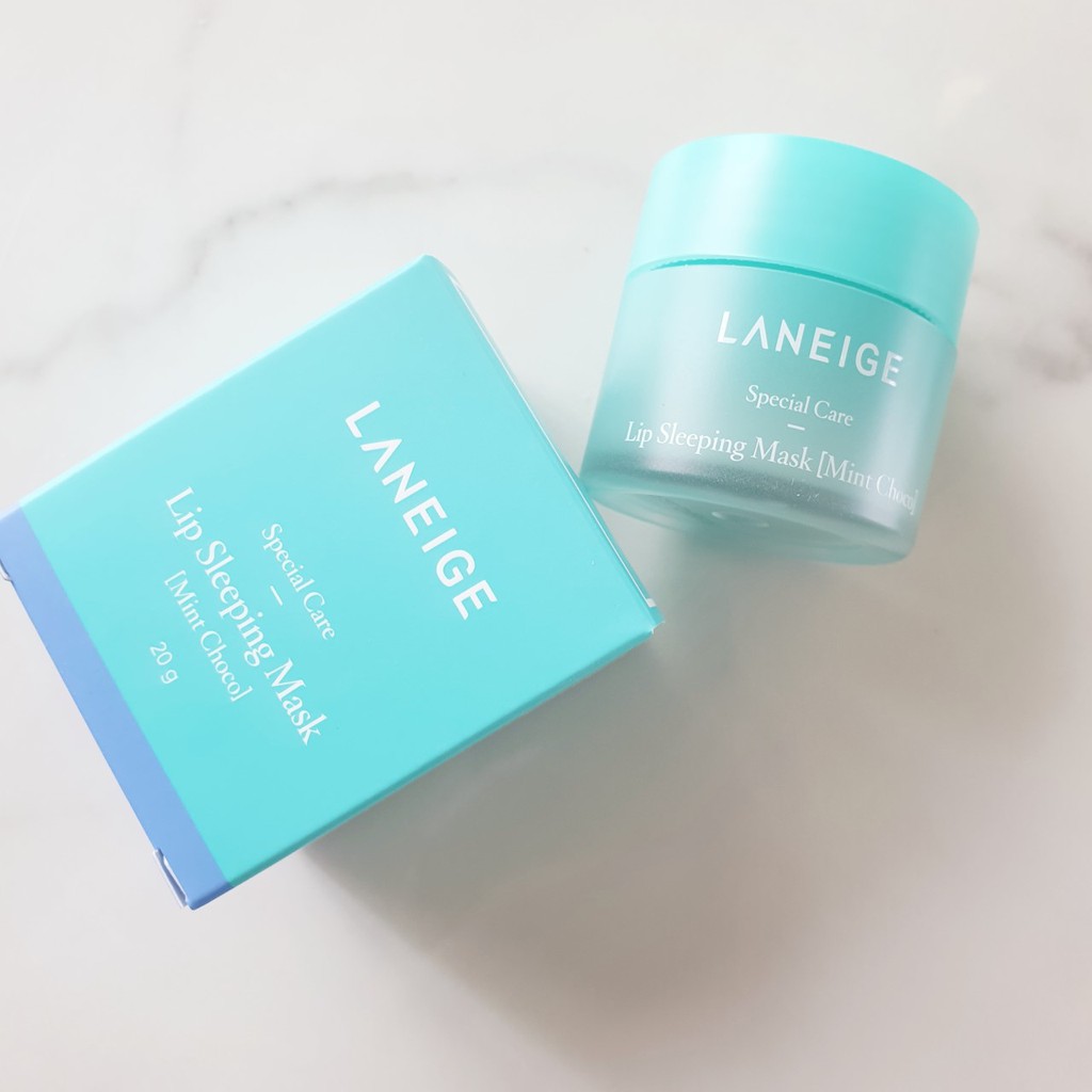 Laneige Lip Sleeping Mask #Mint Choco 8g สินค้าขายดี !! มาสก์บำรุงริมฝีปาก สินค้าหายากที่สาวๆต้องมี มอบริมฝีปากนุ่มเด้งกว่าใคร