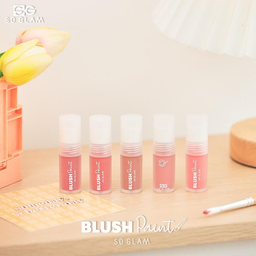 Blush Paint Liquid Blusher,So Glam Blush Paint Liquid Blusher,Blush Paint Liquid Blusher รีวิว,Blush Paint Liquid Blusher ราคา,บลัช,บลัชเนื้อครีม,Brush